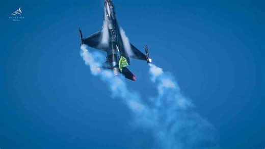 This is the dream Viper showing the brutal power of the F-16