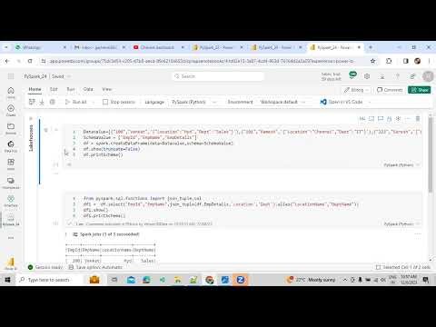 Understand about How to Use Json Tuple using Microsoft Fabric in Telugu