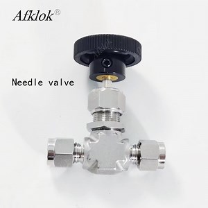 [Hot Item] ODM Stainless Steel Manual Needle Valve 6000psi Round Handle