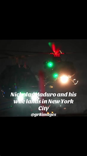 Maduro captured and is flown into New York en route for the Manhattan Correctional Center