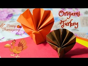 How To Make Turkey For Thanksgiving | Easy DIY Origami Turkey | Thanksgiving Table Design