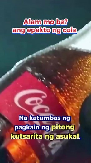 217K views · 2.4K reactions | Alam mo ba ang epekto ng cola sa katawan #cola #body #science #soda #drink #nutrients #healthyeating #doctor #healthyfood #healthy #healthyhabits #health #drinks #facts #nutrition #nutritiontips | Top ideas tv | Facebook