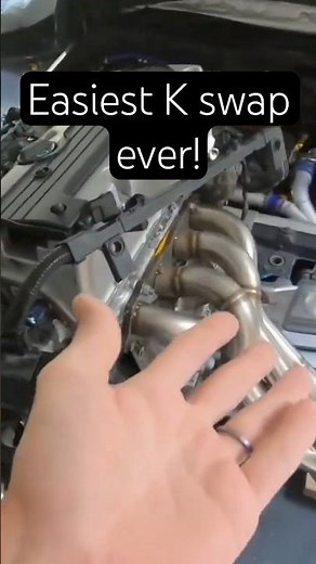 K series engines swaps so easy you can do them at home. #k20 #k24 #kswap #kseriesonly
