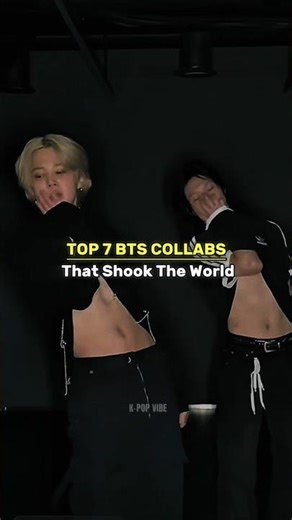 Top 7 BTS Collabs That Shook the World 🌍🔥 #bts #btsarmy #shorts #youtubeshorts