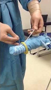 String method for penile strangulation