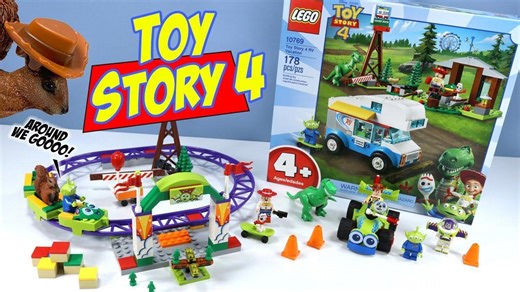Lego Juniors Toy Story 4 Sets Woody & Rc Speed Builds 2019