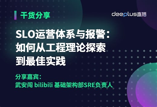 SLO运营体系与报警：如何从工程理论探索到最佳实践
