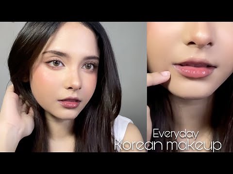 10 Min Everyday Korean Makeup Tutorial || Easy Soft Chic