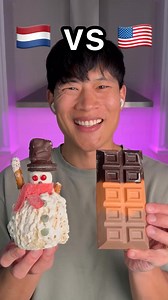Caramel Apple Snowman 🇳🇱 vs Stuffed Chocolate 🇺🇸. Which Country wins?? | Hungry OC