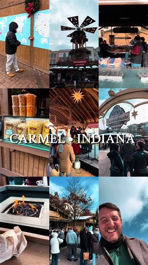 Christmaskindlmarkt in Carmel, Indiana is an amazing place to visit to get into the Christmas spirit. #carmel #christkindlmarkt