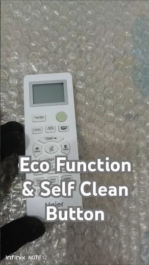 Haier AC Remote 2025 | Eco & Self Clean Guide #HaierRemoteGuide #HaierEcoMode #SelfCleanFunction