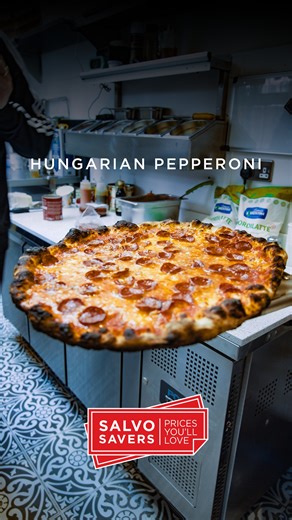 For chefs and kitchen staff seeking traditional pizza toppings, our Hungarian Csaba Pepperoni is the perfect choice. Carefully smoked over beechwood from the esteemed Csaba region of Hungary, the pepperoni is a testament to heritage and quality. Featuring combined flavours and traditional spices, with a distinct emphasis on traditional Hungarian paprika. You can now find the Hungarian Csaba Pepperoni as part of the Salvo Savers range. #SalvoSavers #HungarianPepp #SalvoKnowsPizza | Salvo 1968 Ltd