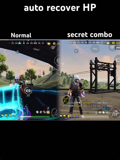 IMMORTAL COMBO 🧛‍♂️🔥 #GarenaFreeFire