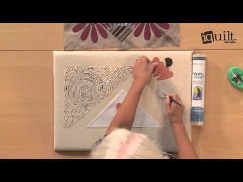 Basting With Stabilizer for Applique Tip