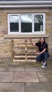 5.3M views · 71K reactions | A wooden pallet into a Herb Garden?! Here’s an EASY DIY project that almost anyone can do! What you’ll need :: - Wooden Pallet - Sander - Paint @dixiebelle “Anchor” Silk Paint - Basket Plant Weave - Grout Pen - Herbs! Total time :: a day Total cost :: £25 And you have the perfect Herb Garden all summer long! *Please note that products shown are from current and previous brand partnerships* ad - paid partnership | The Flipped Piece | Facebook