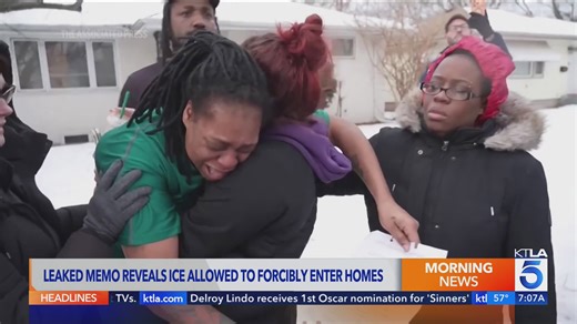 Leaked ICE memo expands power to enter homes sans judge