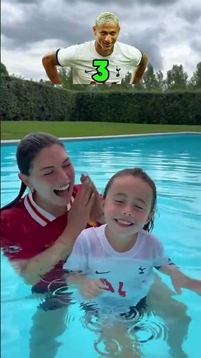 "Pool Guessing Challenge with My Daughter! 😍⚽💦"🔥 Hashtags:#PoolChallenge#FamilyFun#FatherDaughter