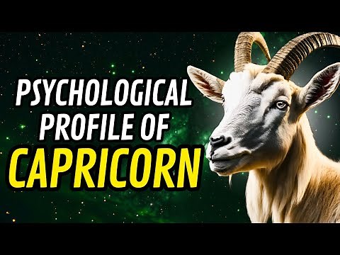 ♑ 20 Psychological Facts About CAPRICORN That Few People Know