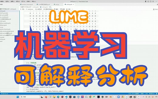 LIME机器学习可解释性分析实战