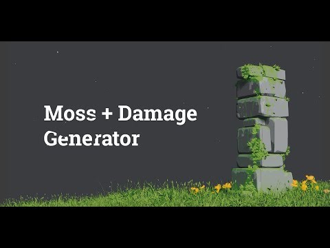 Easy Tool for Moss within Blender !!