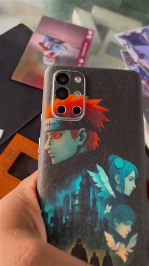 One plus 9R back penal damage no problem I have a ￼ solution mobile skin for your mobile phone🔥🔥