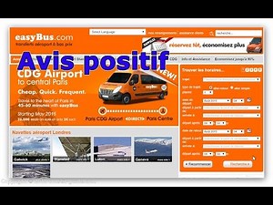 Easybus.com trajet Paris - Roissy CDG pour 2€
