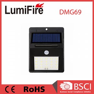 [Hot Item] SMD LED Outdoor Solar Panel Waterproof Motion Sensor Soalr Light
