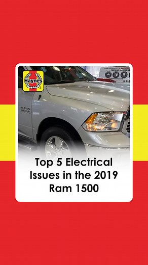 2.1K views | The 2019 Ram 1500 faces electrical challenges, such as battery issues causing difficulty starting, faulty alternators leading to dimming lights, and starter motor troubles with engine cranking failure. Check out DIY solutions on haynes.com! #HaynesManuals #HaynesShowsYouHow #Ram1500 #VehicleMaintenance #CarIssues #EngineProblems #CarRepair | Haynes Manuals | Facebook