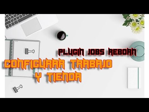 Plugin Jobs Reborn | Configurar Shop y Trabajos.