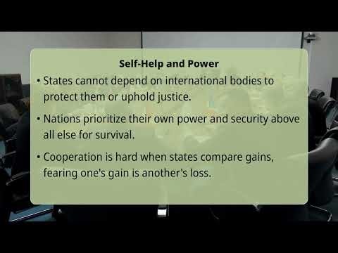 How Does International Anarchy Explain Global Conflict?