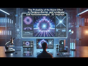 The Probability of the Moiré Effect in Parallax-barrier and Lenticular Autostereoscopic 3D Displays