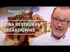 Breakdowns During Restaurant Takeover | MasterChef Canada | MasterChef World