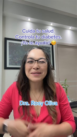 Tratar la diabetes a tiempo es fundamental para evitar complicaciones como daño en los riñones, la vista, el corazón y los nervios. Controlar la glucosa no solo mejora tu presente, también asegura tu futuro y tu calidad de vida. #diabetesdrarosyoliva #glucosacontrolada #prevención #consejosdesaluddrarosyoliva #drarosyoliva #bienestar | Dra. Rosy Oliva