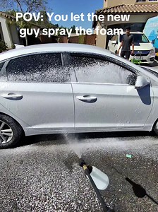 Car Detailing Fail: New Guy Sprays Inside!