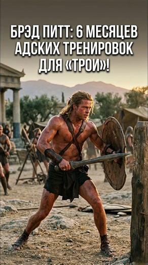 Трансформация Питта: Как создавался Ахиллес / Brad Pitt's Achilles transformation