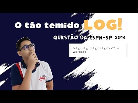 Resolução de uma questão envolvendo logarítimo