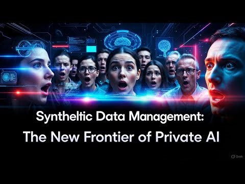 Synthetic Data Management: Training Private AI without Real-World Risks