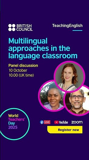Multilingual approaches in the classroom – Panel discussion #teachingcommunity #teachingenglish