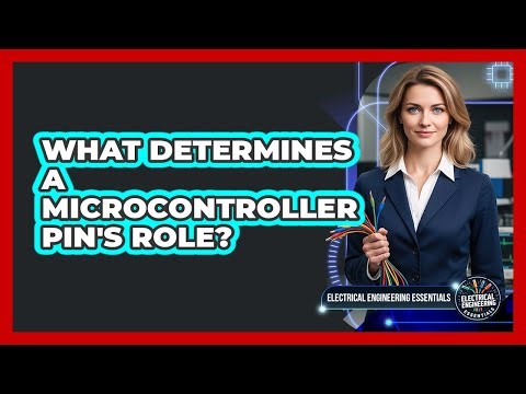 What Determines A Microcontroller Pin's Role?