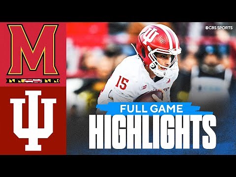 No. 2 Indiana Hoosiers vs Maryland Terrapins | Full Game Highlights