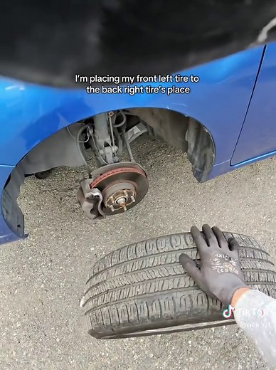 How to Rotate Car Tires with a Floor Jack