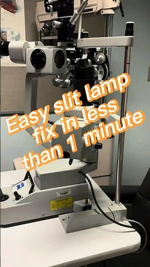 Slit Lamp Has Power But No Light? Here’s the Fix