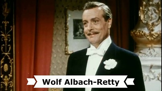 Heute ist der 114. Geburtstag des österreichischen Schauspielers † Wolf Albach-Retty (gebürtig Wolfgang Helmuth Walter Albach). Geboren am 28. Mai 1906 in Wien und gestorben am 21. Februar 1967 ebenda. Wolf Albach-Retty, der Vater Romy Schneiders, kommt in Wien als Wolfgang Helmuth Walter Albach zur Welt. Er stammt aus begütertem Elternhaus, seine Mutter ist die Hofschauspielerin Rosa Albach-Retty, sein Vater der K.u.K.-Offizier Karl Walter Albach. Wolf Albach–Retty erhält eine profunde Schauspi