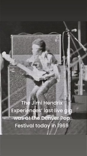 69K views · 3.6K reactions | Denver Pop Festival June 29, 1969. The last performance of The Jimi Hendrix Experience. Zephyr with Tommy Bolin played twice. see our photo collection - https://www.facebook.com/share/3teSM1umzJcJtxJL/? | Tommy Bolin Archives | Facebook
