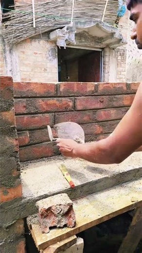 Professional Construction Secrets: Mastering Masonry Work#construction#funny