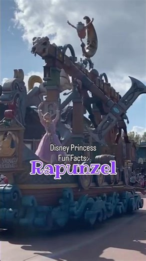 Disney Princess Fun Facts about Rapunzel! #disneyworld #magickingdom #disney
