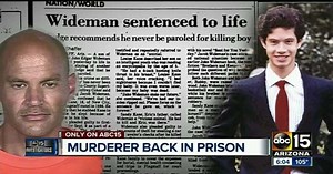 Convicted killer back in prison after violation