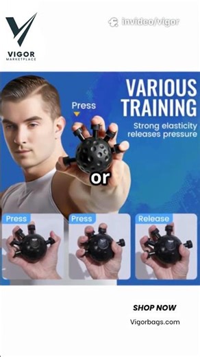 Hand Exerciser Gripper – Boost Grip, Strength & Endurance | Vigor Marketplace
