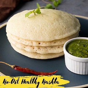 690K views · 2.3K reactions | Banaye Bina Oil Se Nashta Jo Khane Main Tasty and Healthy hai (Oil Free Tasty & Healthy Nashta/Breakfast) | Mint's Recipes | Facebook