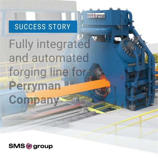 Picture this: a forging line where titanium ingots are transformed into precision-engineered bars and plates, all within one facility. We have just enabled this transformation at Perryman… | SMS group